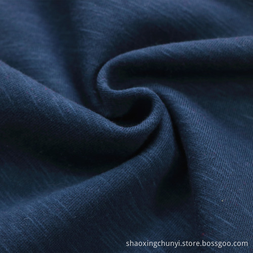 Hot Sale Slub Soft Hand Feeling Stretchy Wrinkle-Resistant CTN60%/Poly40% Terry Fleece